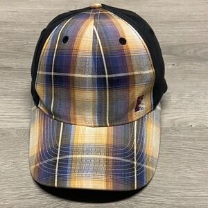 Florida Gators Capsmith Plaid Black Stretch Fit Hat Men's Size S/M Baseball Cap